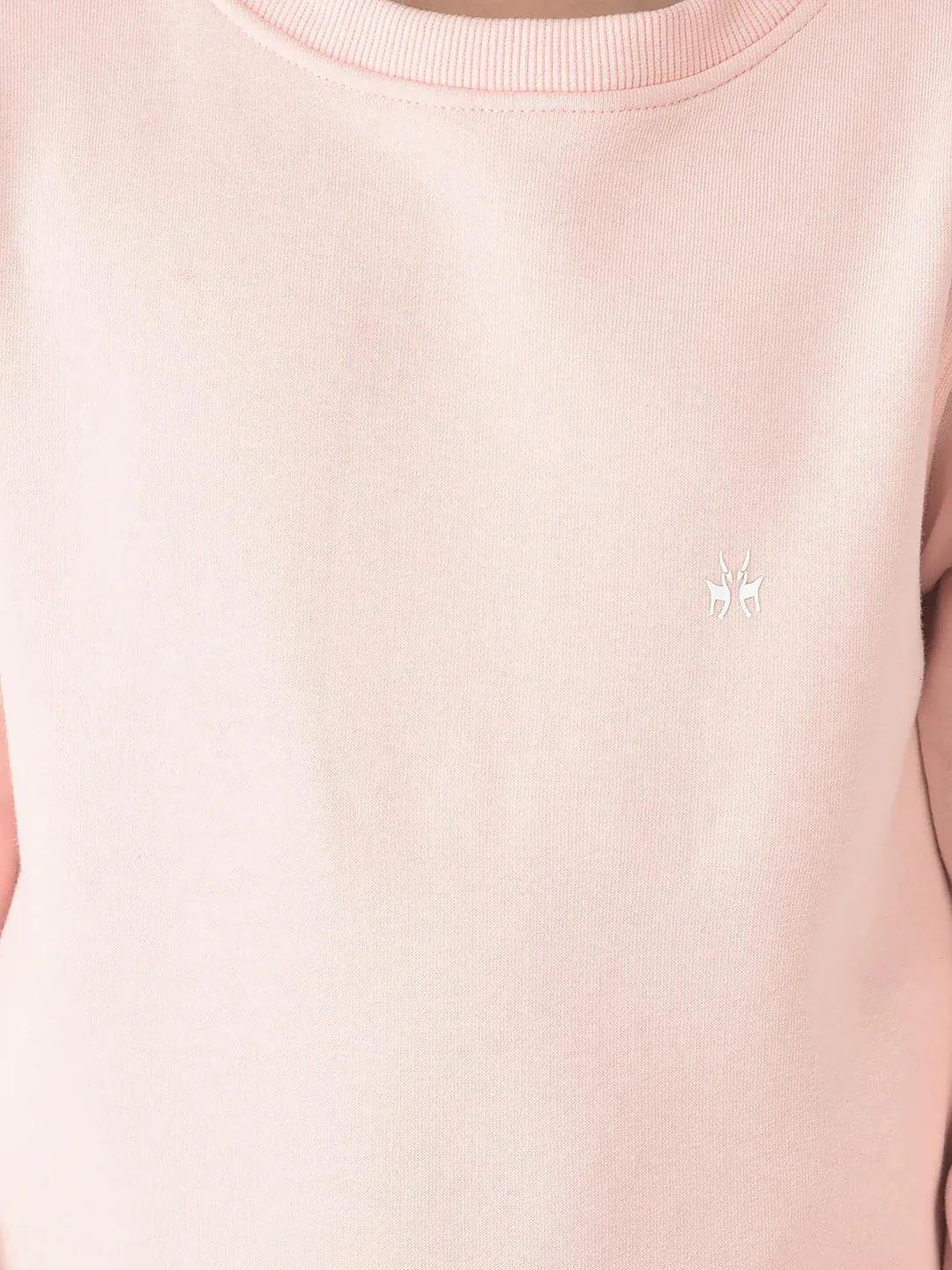 Baby Peach Brand-Logo Sweatshirt