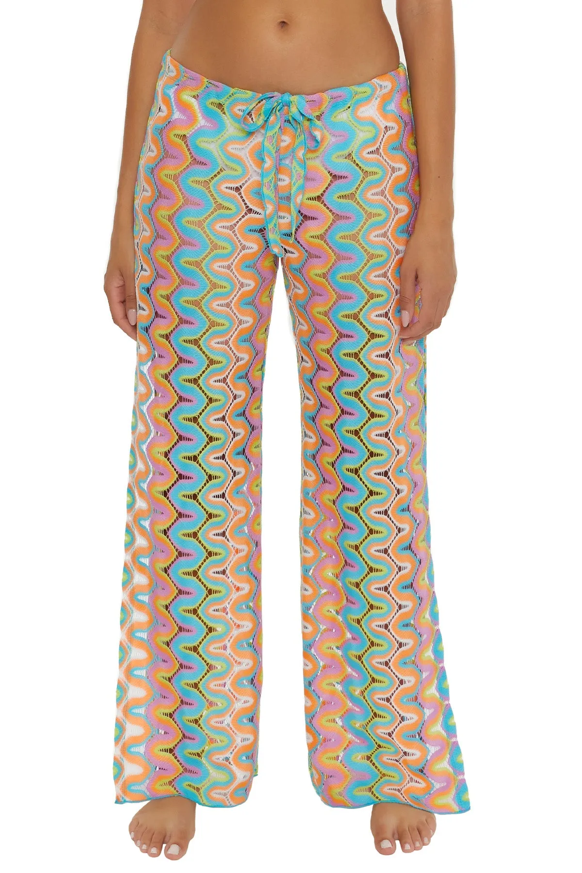 Becca By Rebecca Virtue Modwave Crochet Pants
