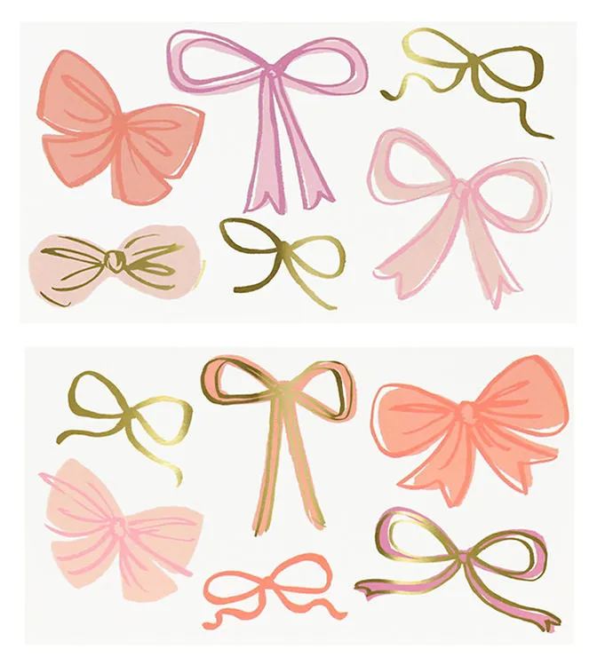 Bow Tattoos (x 2)