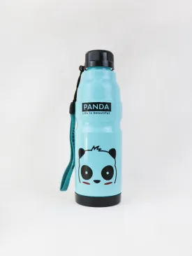 Cute Water Bottle Multidesign Ferozi  - 650ML