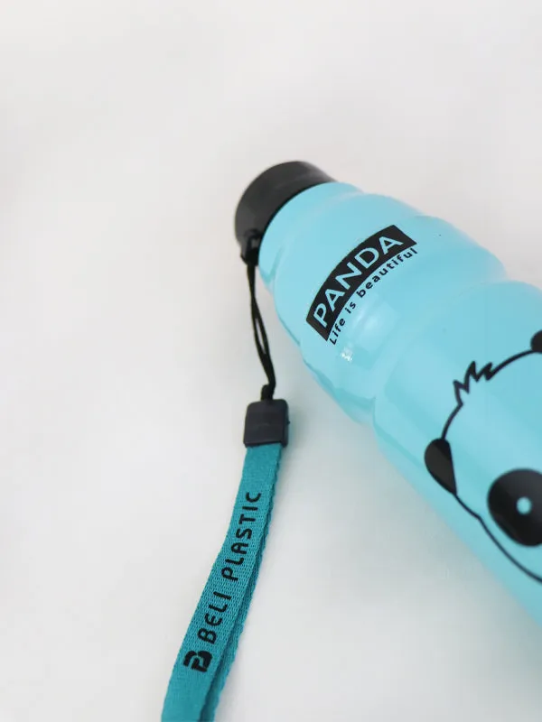 Cute Water Bottle Multidesign Ferozi  - 650ML