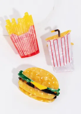 Fast Food Favorites Hair Claw