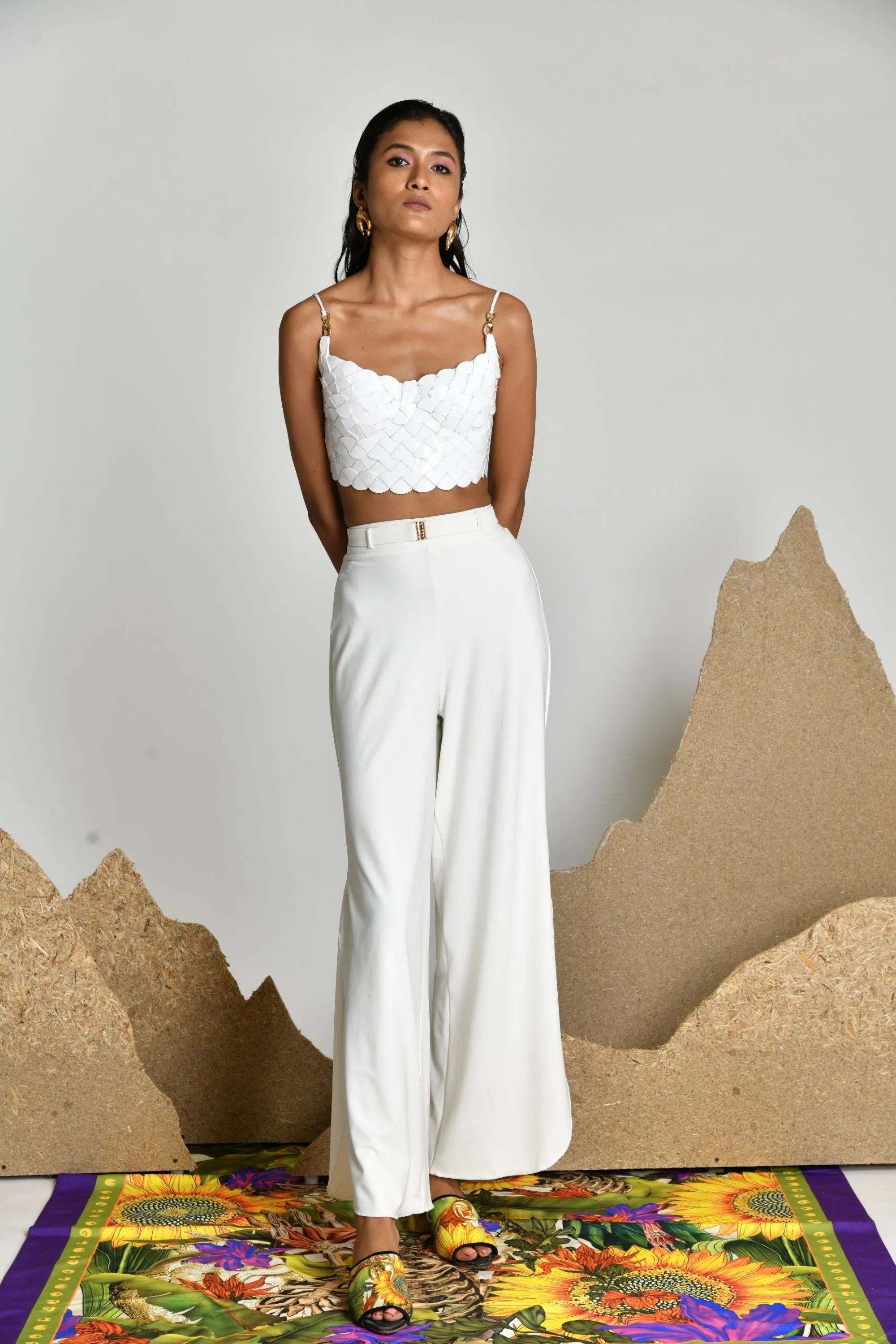 Ivory Kite Skein Bustier