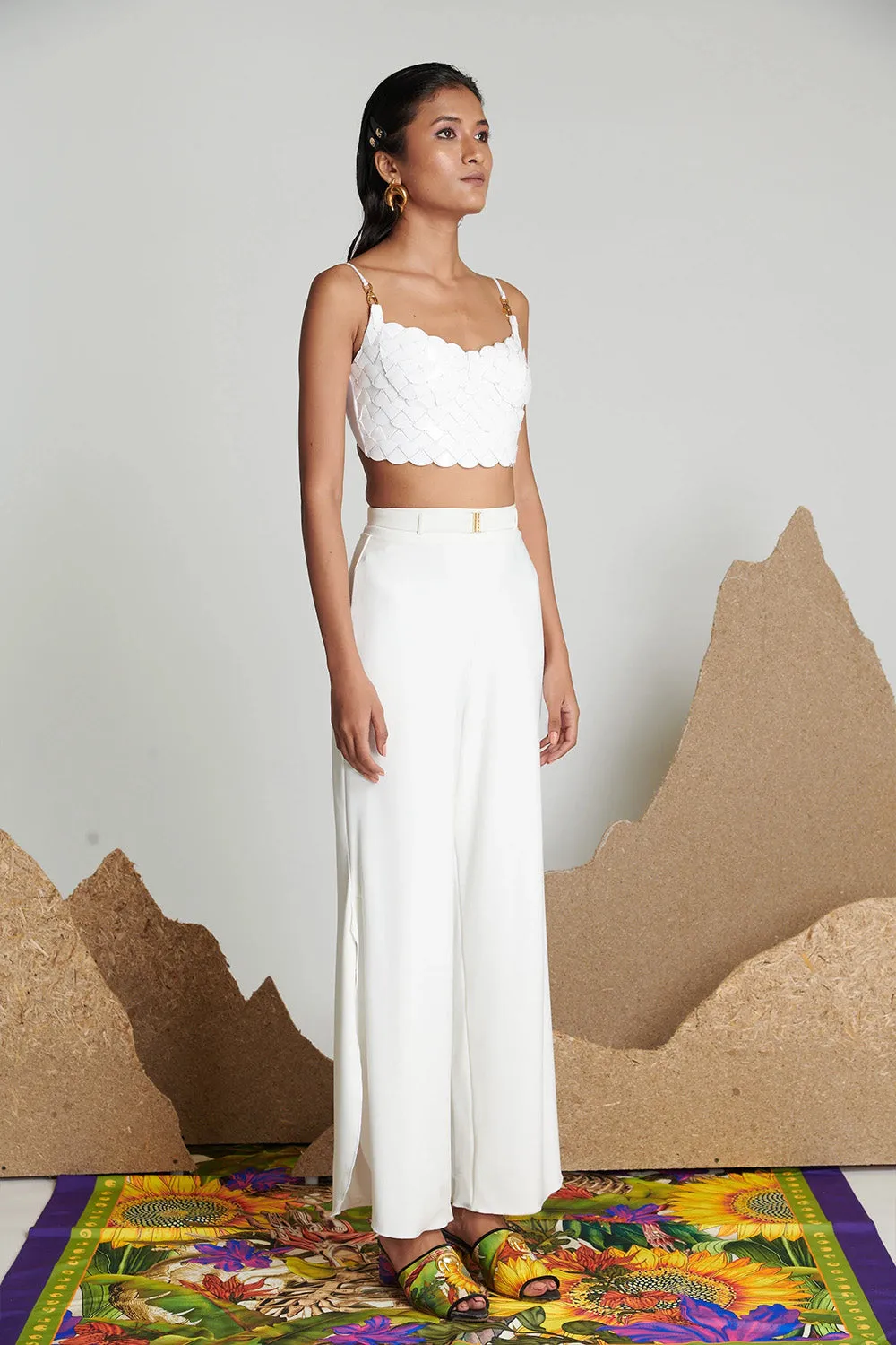 Ivory Kite Skein Bustier