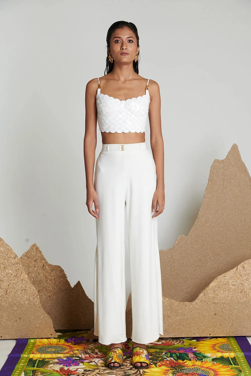 Ivory Kite Skein Bustier
