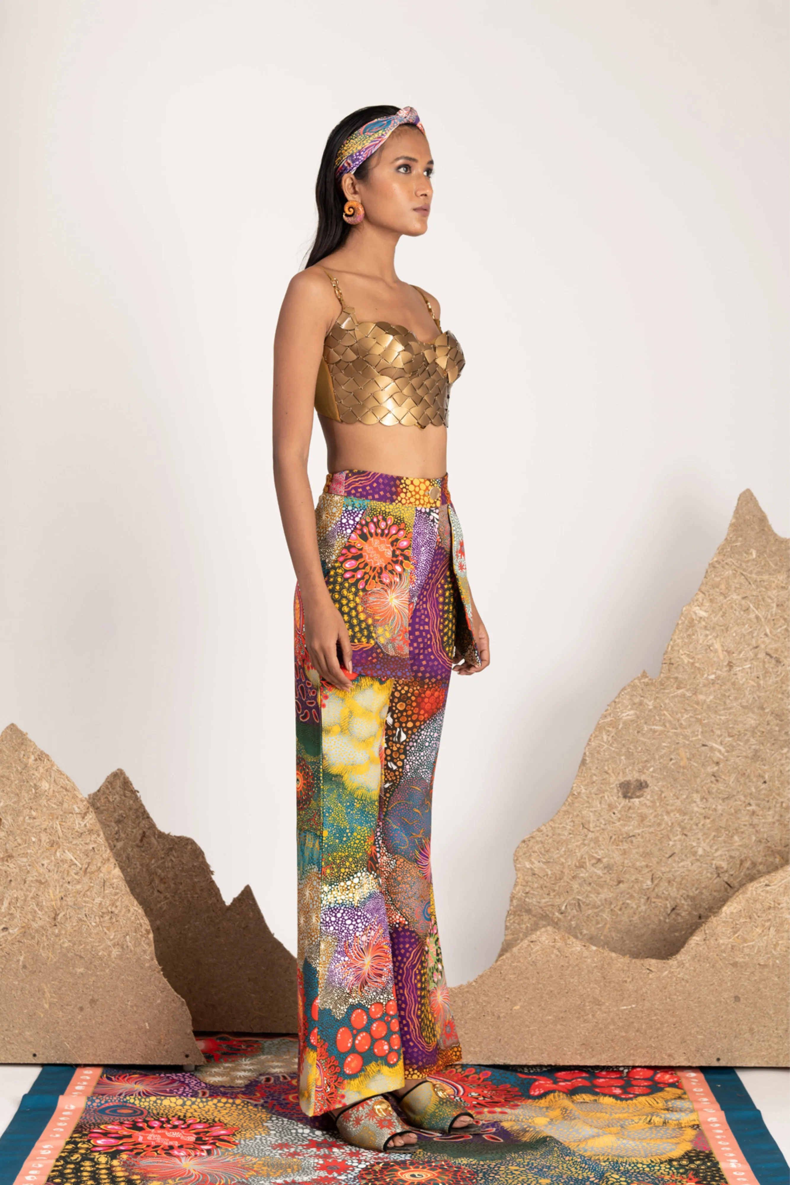 Moss Kite Skein Bustier