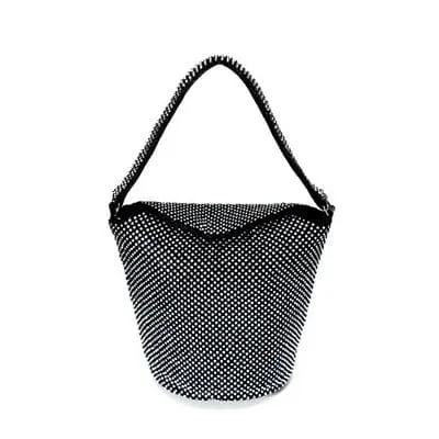 New Design Rhinestones Bucket Ladies Clutch Purse Evening Handbags