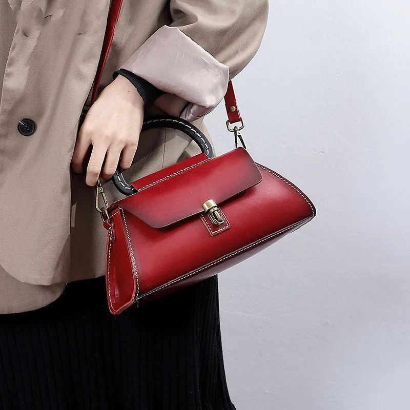 Rebecca  Vegane Handtasche in Cremefarbe