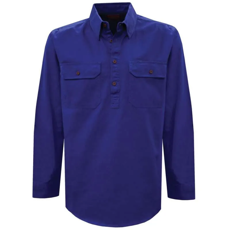 Thomas Cook Light Drill 1/2 Placket Shirt