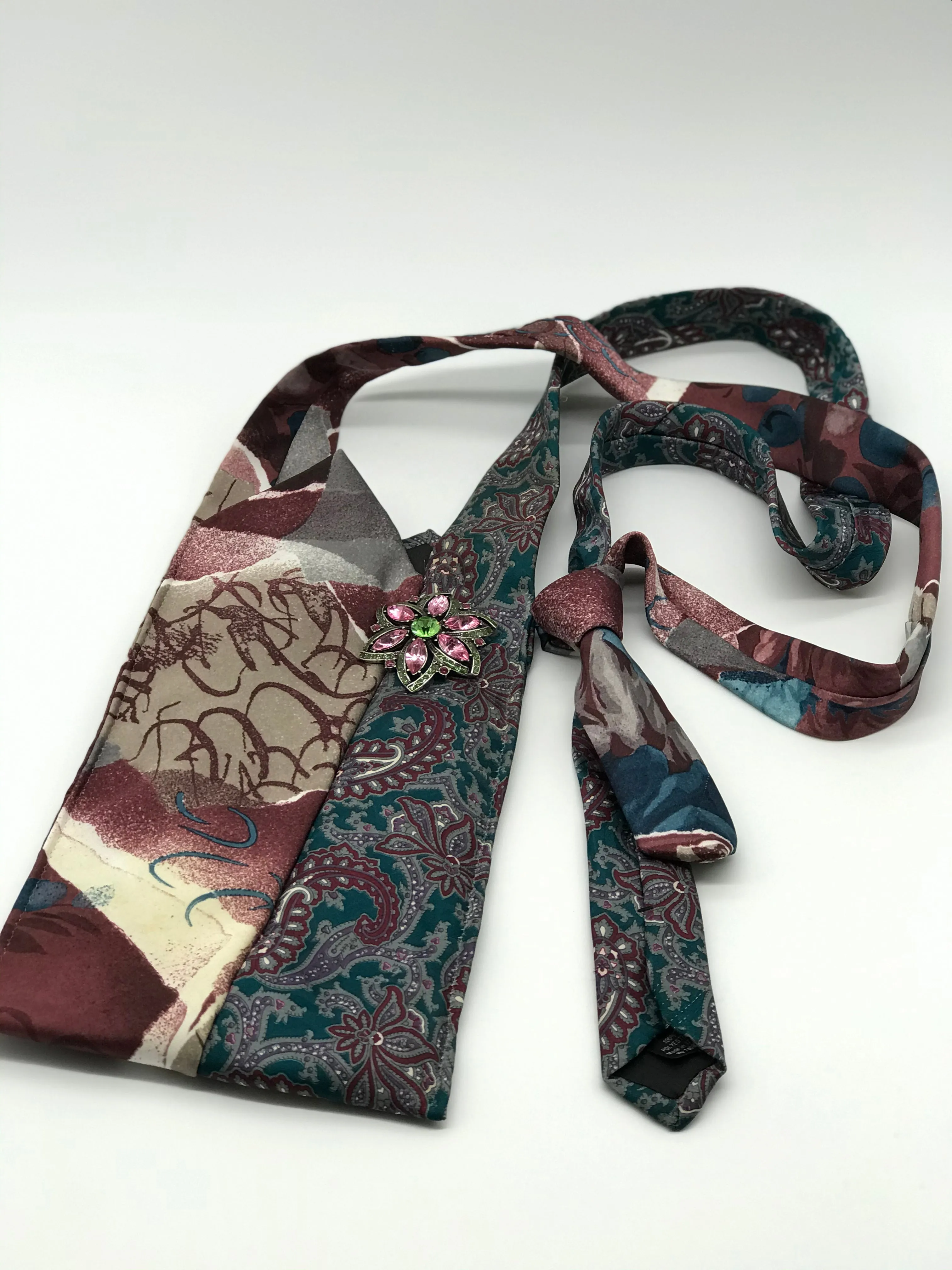 Unique Repurposed  Cross Body Handbag