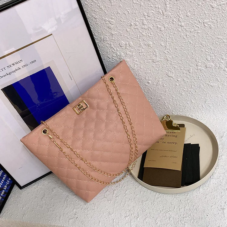Women's Lingge Shoulder Bag Small Chains Handbags