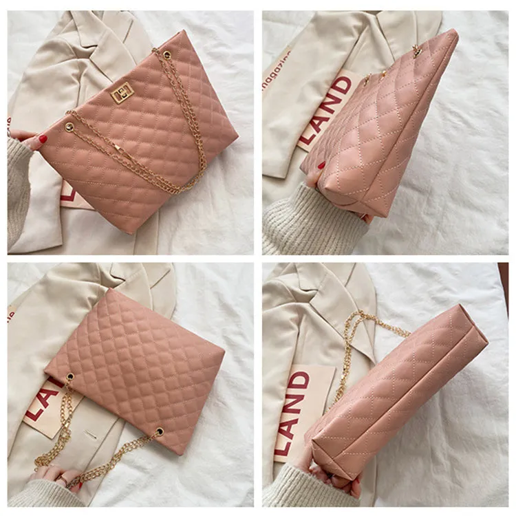 Women's Lingge Shoulder Bag Small Chains Handbags